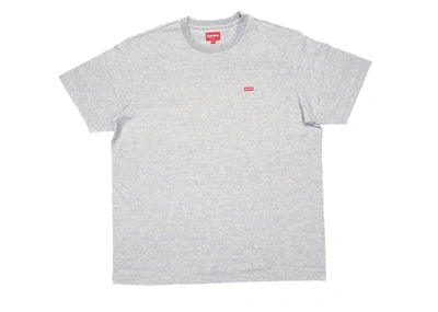 Pre-owned Supreme Small Box Tee (fw19) Heather Grey
