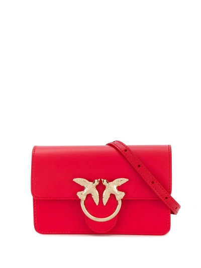Pinko Red Love Baby Simply Shoulder/belt Bag