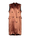 Brunello Cucinelli Full-length Jacket In Brown