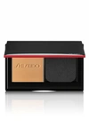 Shiseido Synchro Skin Self-refreshing Custom Finish Powder Foundation 250 Sand 0.31 oz/ 9 G In 250 Sand (light To Medium With Golden Undertones)