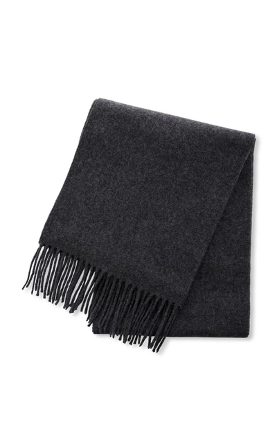 Totême Women's Bova Fringed Wool-blend Scarf In Grey