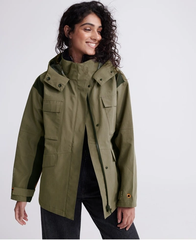 Superdry Canyon Jacket In Khaki