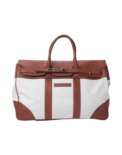 Brunello Cucinelli Travel & Duffel Bag In Brown