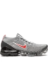 Nike Men's Air Vapormax Flyknit 3 Low Top Sneakers In Grey