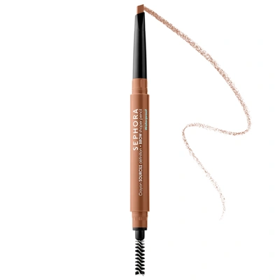 Sephora Collection Brow Shaper Pencil - Waterproof 04 Midnight Brown 0.007 oz/ 0.2g