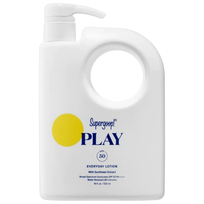 Supergoop ! Play Everyday Lotion Spf 50 Face & Body Sunscreen 18.0 oz/ 532 ml