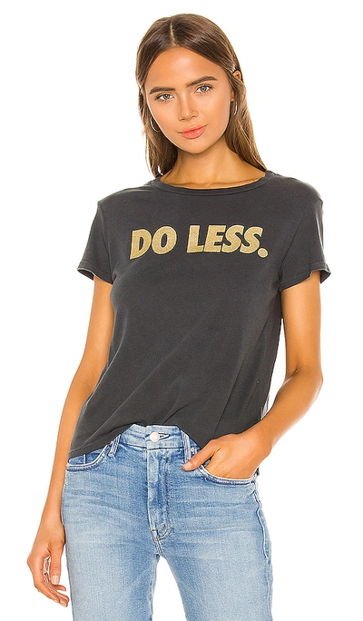 Mother 'the Boxy Goodie Goodie' Cotton Graphic Tee In Do Less