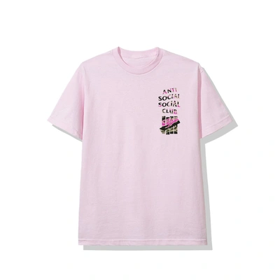 Pre-owned Undefeated X Anti Social Social Club 2015 Tee (fw19) Pink