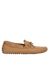 Tod's Loafers In Camel