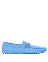 Tod's Loafers In Blue