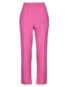 Msgm Casual Pants In Pink