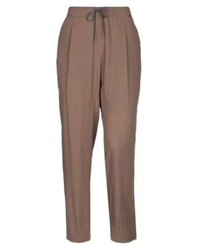 Fabiana Filippi Casual Pants In Khaki