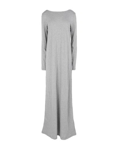 Douuod Long Dress In Light Grey