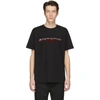 Givenchy Chenille-logo Cotton T-shirt In Black