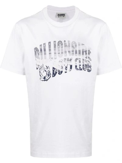 Billionaire Boys Club Logo-print Cotton-jersey T-shirt In White