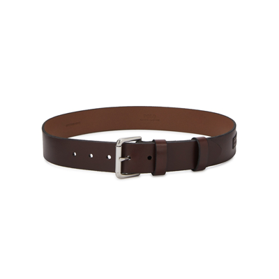 Polo Ralph Lauren 4cm Brown Leather Belt
