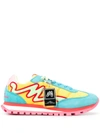 Marc Jacobs The Jogger Colorblock Sneakers In Multicolour