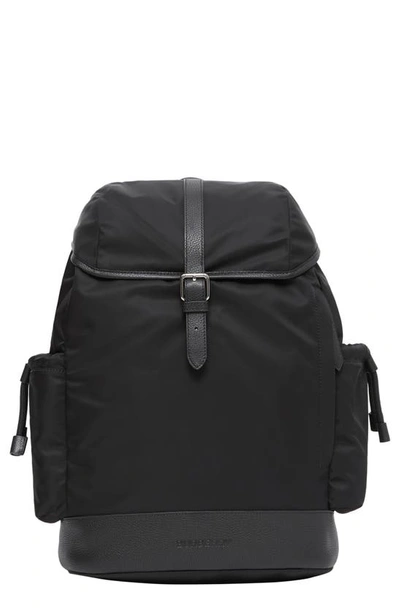 Burberry Watson Diaper Backpack In Black