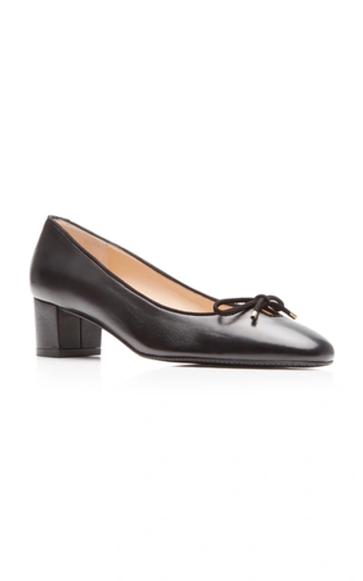 Stuart Weitzman Women's Gabby Bow Pumps In Black