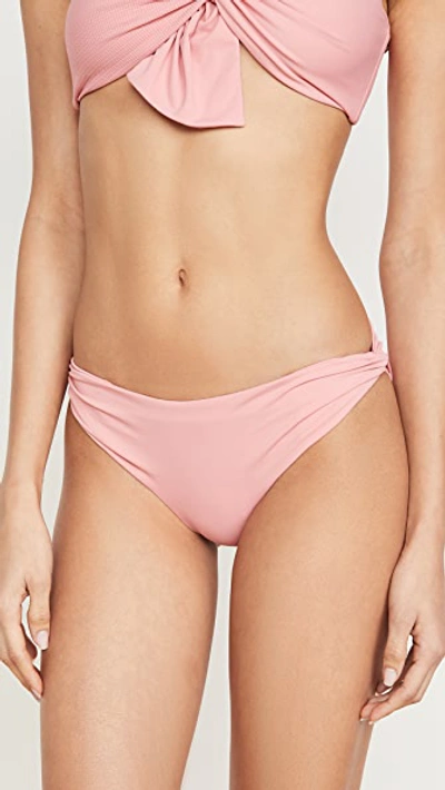 Marysia Venice Ruched Bikini Briefs In Pink