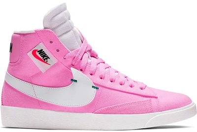 Pre-owned Nike Blazer Mid Rebel Psychic Pink (women's) In Psychic Pink/summit White-black