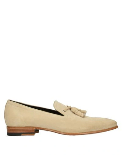 A.testoni Loafers In Sand