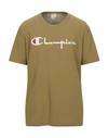 Champion T-shirts In Green