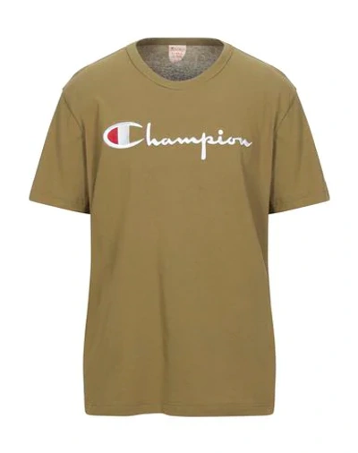 Champion T-shirts In Green