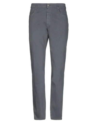 Incotex Casual Pants In Lead