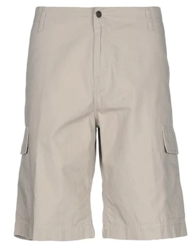 Carhartt Man Shorts & Bermuda Shorts Beige Size 28 Cotton