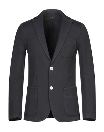 Dondup Suit Jackets In Lead