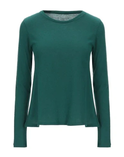 Majestic T-shirts In Green