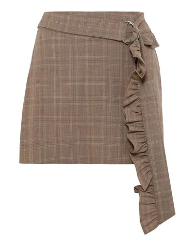 Maggie Marilyn Mini Skirts In Brown