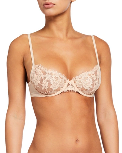 La Perla Lawina Rose Underwire Bra In Pink