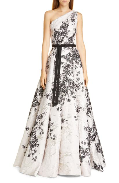 marchesa notte blush gown
