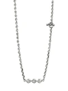 Hoorsenbuhs Men's Open-link 5mm Sterling Silver & Diamond Necklace