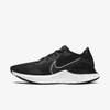 Nike Men's Renew Run Running Sneakers From Finish Line In Black,white,dark Smoke Grey,metallic Silver