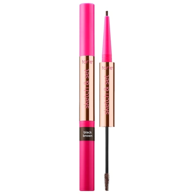 Tarte Sketch & Set Brow Pencil And Tinted Gel Black Brown