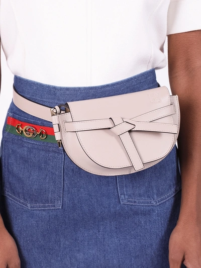 Loewe Gate Bumbag In Neutral