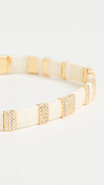 Shashi Tilu Bracelet In Bone