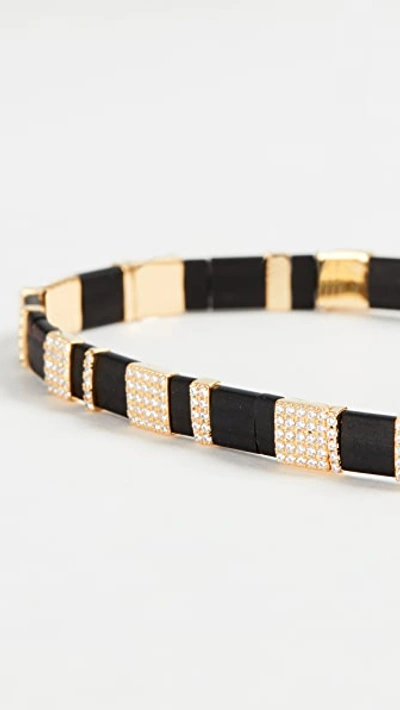 Shashi Tilu Bracelet In Noir