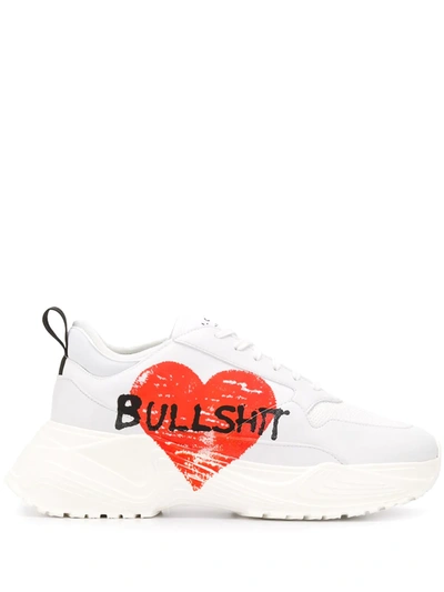 Philosophy Di Lorenzo Serafini Sneakers Spray Me Heart Bullshit In White