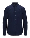 Aspesi Shirts In Dark Blue