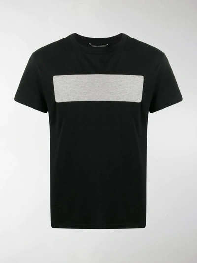 Random Identities Front Panel T-shirt In Black