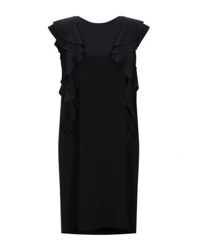 Antonelli Short Dresses In Black