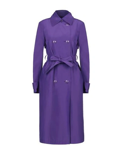 Emilio Pucci Full-length Jacket In Purple
