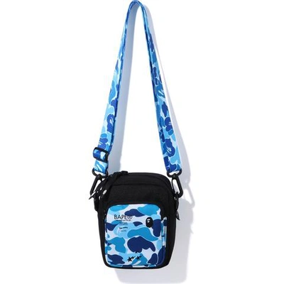 Pre-owned Bape  Abc Mini Shoulder Bag Blue