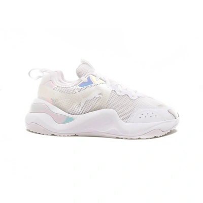 Puma Women's Rise Glow Low-top Sneakers In White