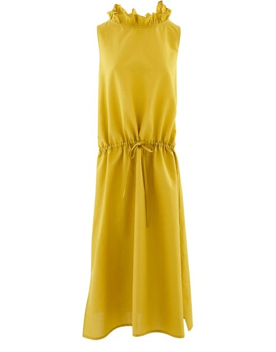 Atlantique Ascoli Long Dress In Aniseed