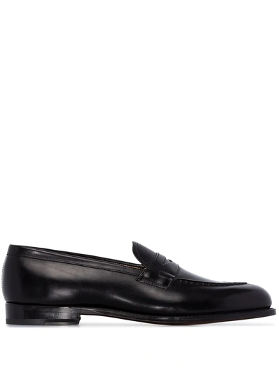 Grenson Black Lloyd Leather Loafers